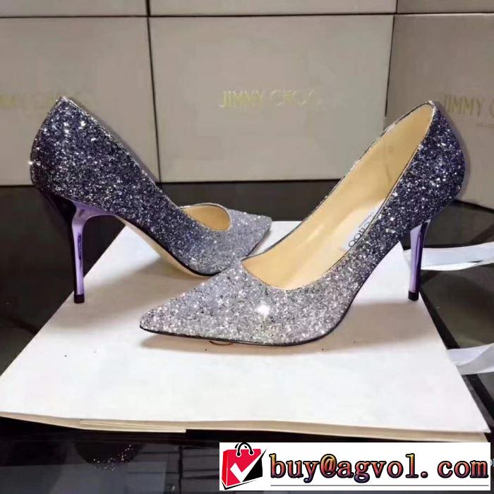 人気ブランドランキング 3色選択可ジミーチュウ JIMMY CHOO 2018春夏新作ハイヒール