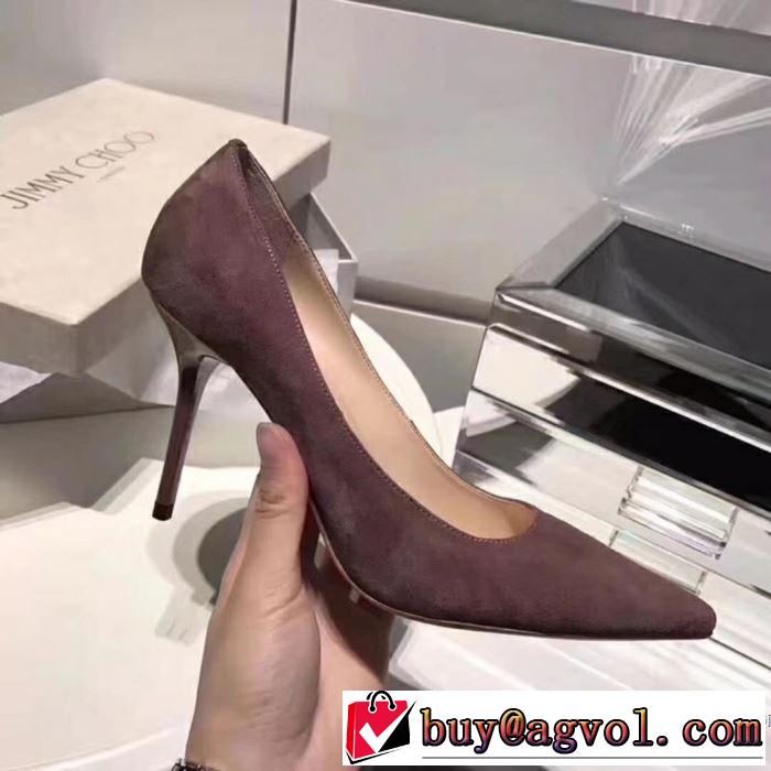 2018年春夏ミックス感が溢れる ハイヒール ジミーチュウ JIMMY CHOO 3色可選