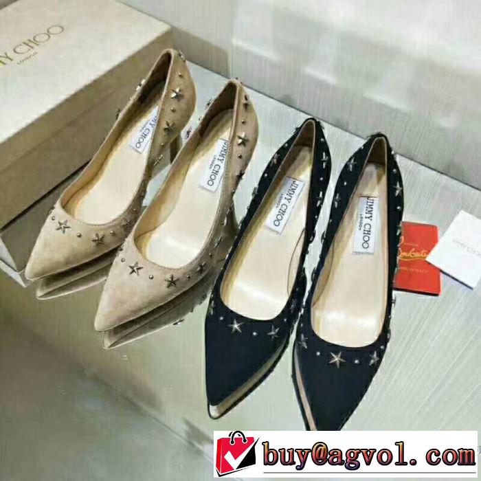  希少性の高い ジミーチュウ JIMMY CHOO 2色可選2018春夏新作 ハイヒール