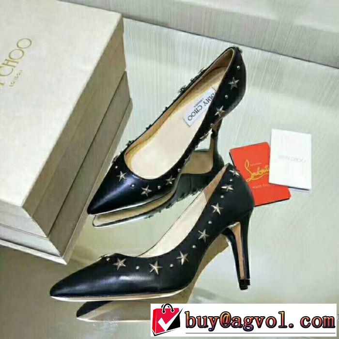 ファッションの最先端！ジミーチュウ JIMMY CHOO2018春夏新作2色選択可 ハイヒール