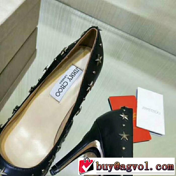 ファッションの最先端！ジミーチュウ JIMMY CHOO2018春夏新作2色選択可 ハイヒール