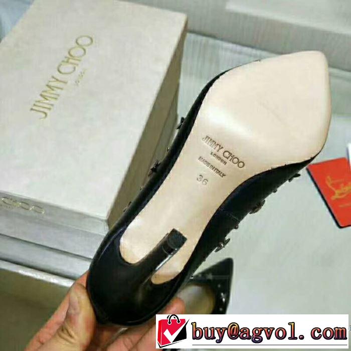 ファッションの最先端！ジミーチュウ JIMMY CHOO2018春夏新作2色選択可 ハイヒール