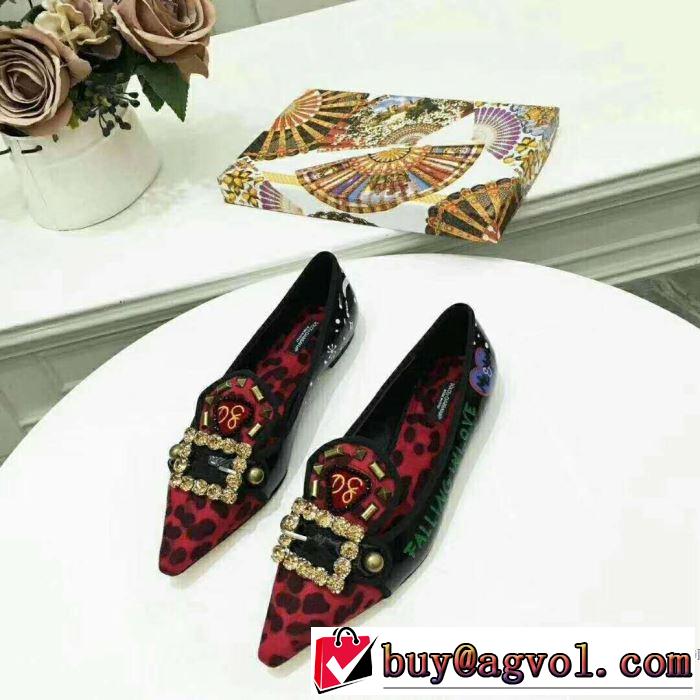 超人気大特価レディース シューズ 2色選択可ドルチェ＆ガッバーナ Dolce&Gabbana 2018春夏新作