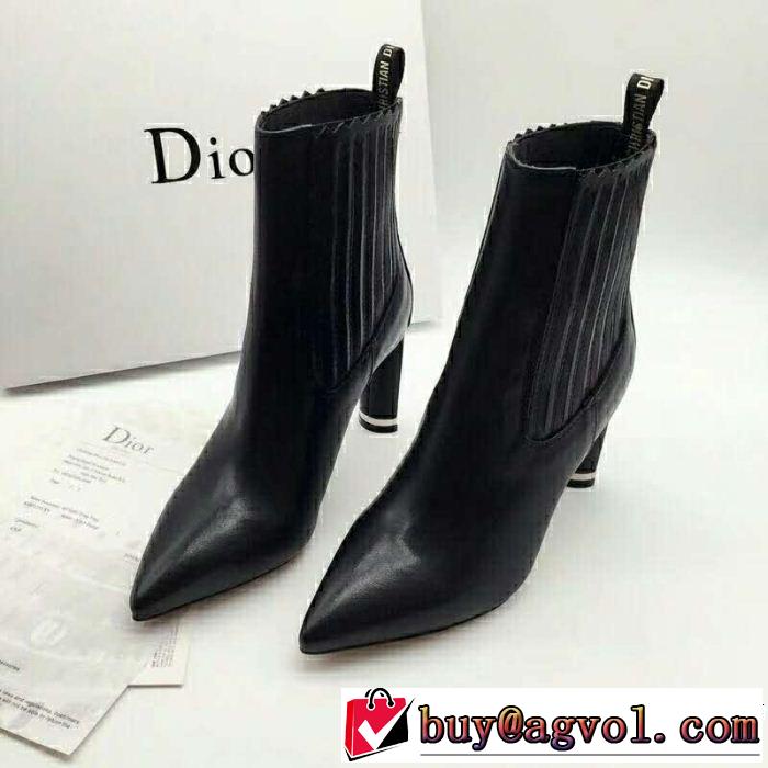 2018年秋冬入荷ディオール流行や季節に拘らないデザイン DIOR ショートブーツム