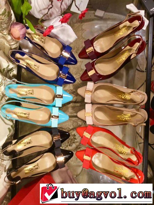  2018人気の主流アイテム ハイヒール サルヴァトーレフェラガモ FERRAGAMO 多色可選