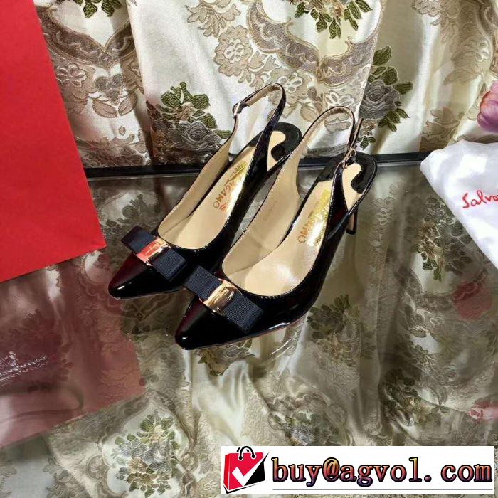 2018人気の主流アイテム ハイヒール サルヴァトーレフェラガモ FERRAGAMO 多色可選