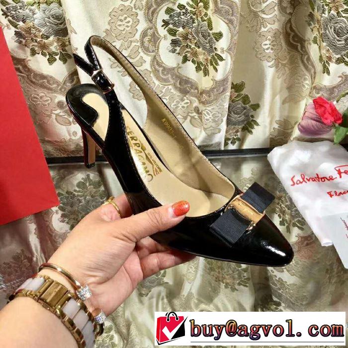 2018人気の主流アイテム ハイヒール サルヴァトーレフェラガモ FERRAGAMO 多色可選