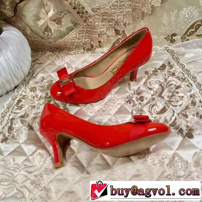 ストリートファッション サルヴァトーレフェラガモ FERRAGAMO 2018春夏新作多色選択可 ハイヒール