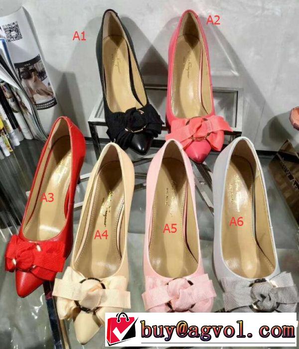 18ＳＳ美品 サルヴァトーレフェラガモ パンプス 多色可選 数量限定再入荷 FERRAGAMO
