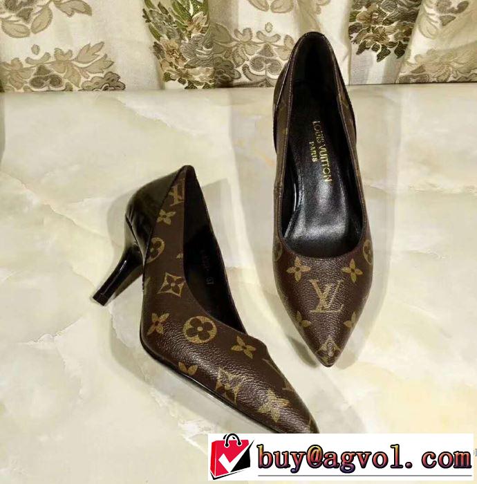 2018春夏新作 ハイヒール ルイ ヴィトン 絶妙な新商品 LOUIS VUITTON 4色可選