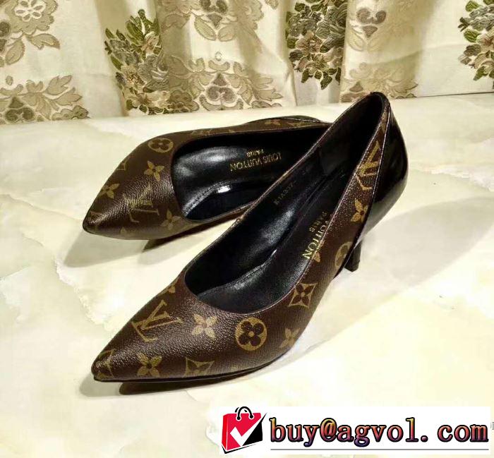 2018春夏新作 ハイヒール ルイ ヴィトン 絶妙な新商品 LOUIS VUITTON 4色可選
