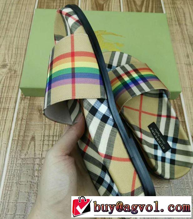 抜群の雰囲気が作れる! 2018春夏新作 サンダル バーバリー BURBERRY