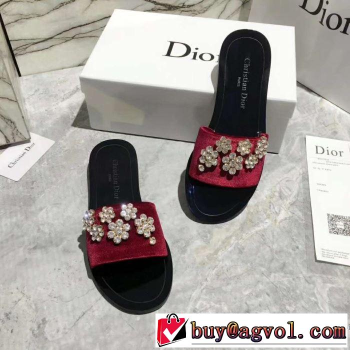 2018春夏新作 ディオール DIOR サンダル 2色可選 長く愛用できる
