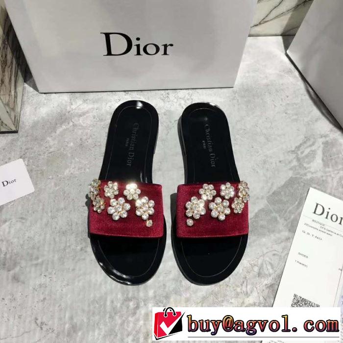 2018春夏新作 ディオール DIOR サンダル 2色可選 長く愛用できる