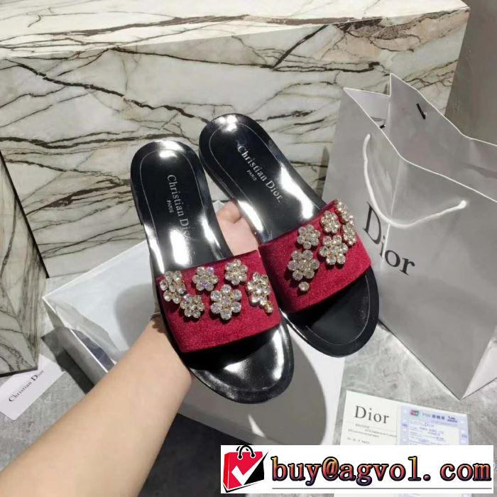 2018春夏新作 ディオール DIOR サンダル 2色可選 長く愛用できる