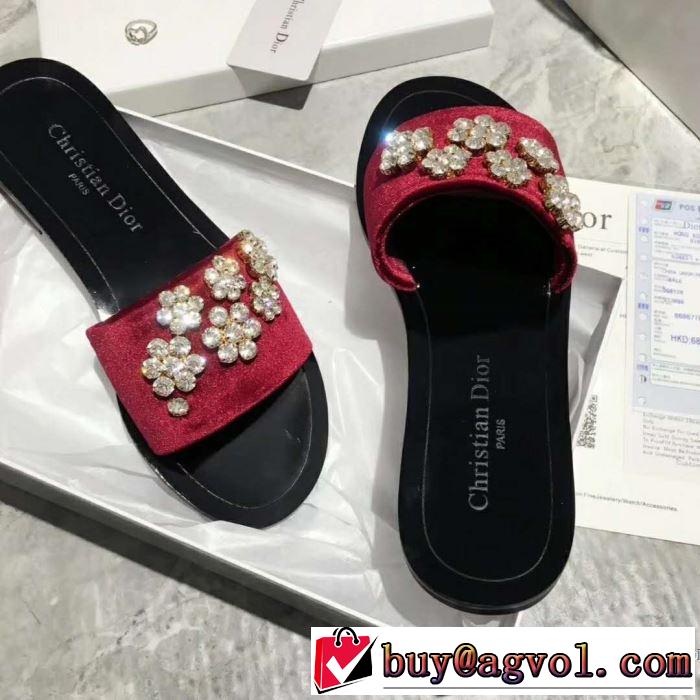 2018春夏新作 ディオール DIOR サンダル 2色可選 長く愛用できる