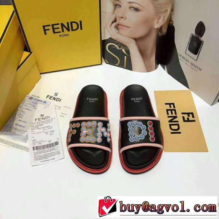 追跡あり☆入手困難!! フェンディ FENDI 2018春夏新作 サンダル