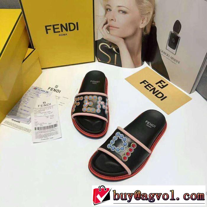 追跡あり☆入手困難!! フェンディ FENDI 2018春夏新作 サンダル