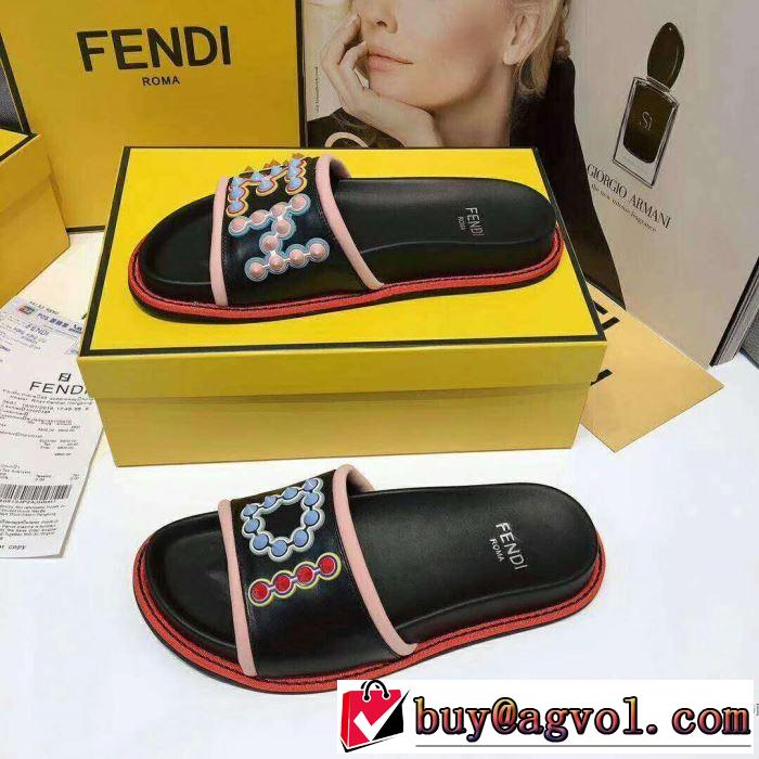 追跡あり☆入手困難!! フェンディ FENDI 2018春夏新作 サンダル