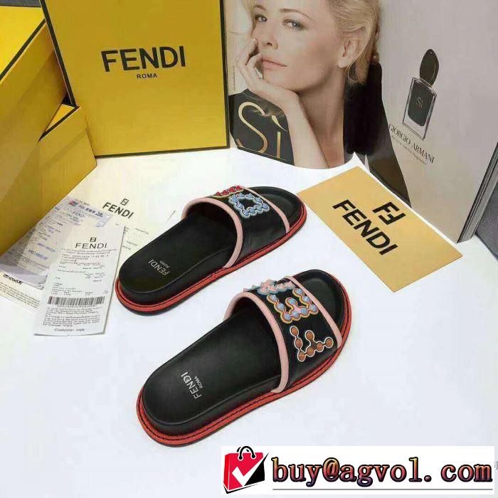 追跡あり☆入手困難!! フェンディ FENDI 2018春夏新作 サンダル