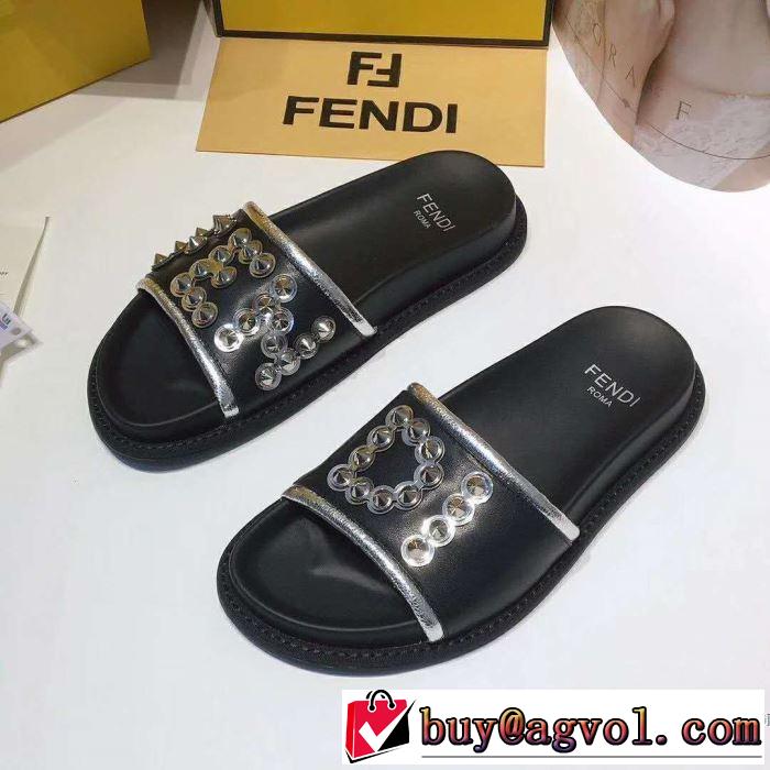 フェンディ FENDI 2018春夏新作 サンダル 2色可選 【大人気】定番商品