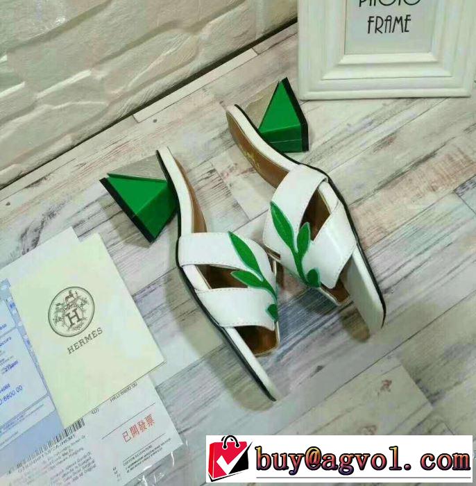 エルメス HERMES 2018春夏新作 特別人気感謝SALE 2色可選 サンダル