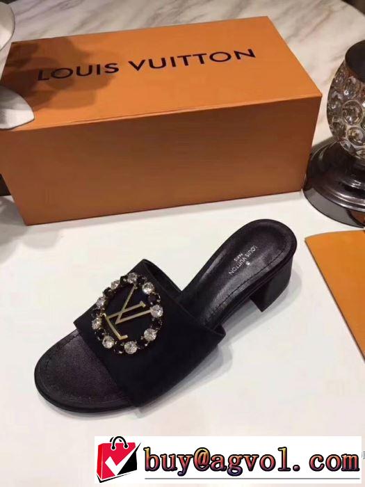 肌触りの気持ちい? ルイ ヴィトン LOUIS VUITTON 2018春夏新作 サンダル 多色可選