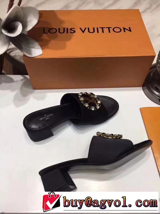 肌触りの気持ちい? ルイ ヴィトン LOUIS VUITTON 2018春夏新作 サンダル 多色可選