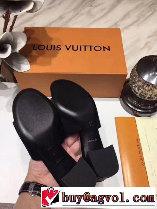 肌触りの気持ちい? ルイ ヴィトン LOUIS VUITTON 2018春夏新作 サンダル 多色可選