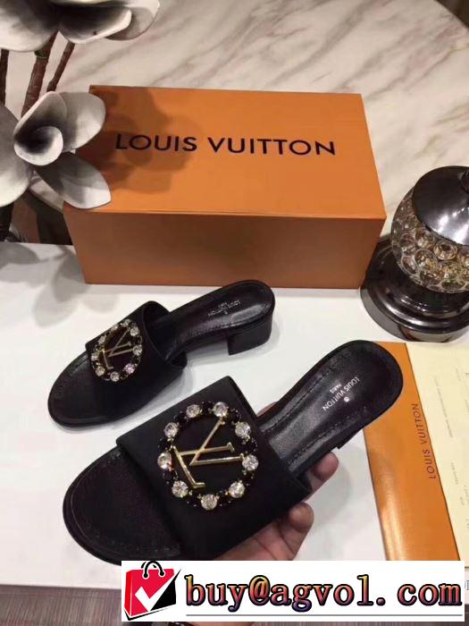 肌触りの気持ちい? ルイ ヴィトン LOUIS VUITTON 2018春夏新作 サンダル 多色可選