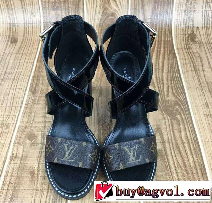 2018春夏新作 サンダル 履き心地抜群 目玉商品 ルイ ヴィトン LOUIS VUITTON