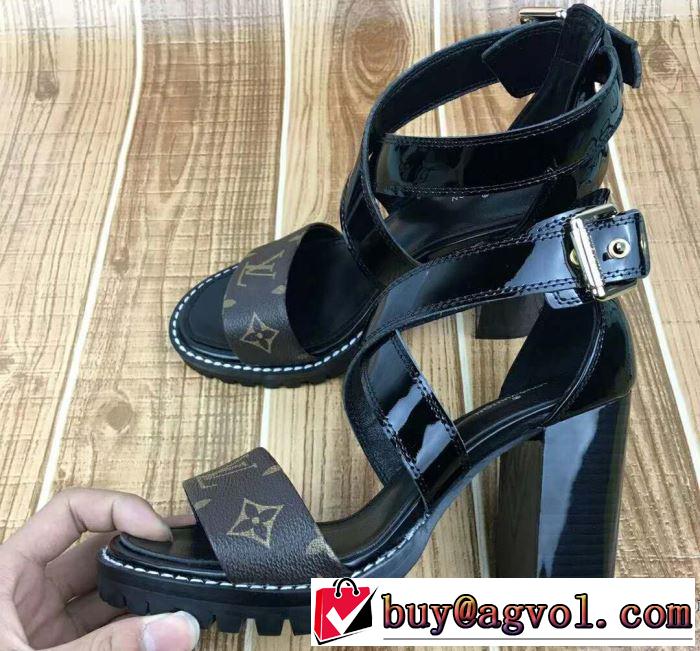 2018春夏新作 サンダル 履き心地抜群 目玉商品 ルイ ヴィトン LOUIS VUITTON
