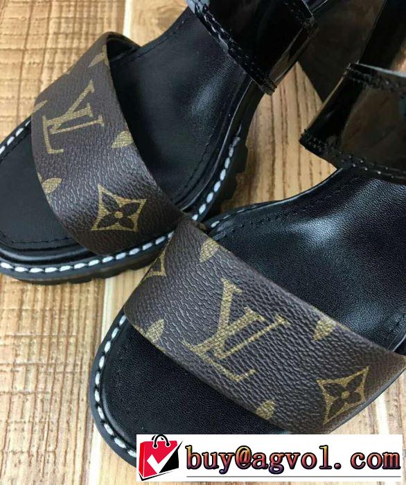 2018春夏新作 サンダル 履き心地抜群 目玉商品 ルイ ヴィトン LOUIS VUITTON