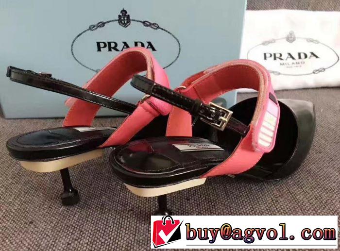 プラダ PRADA 大人の個性を。 サンダル 多色可選 2018春夏新作