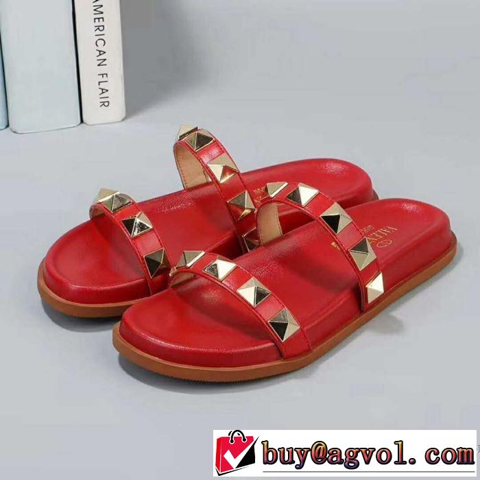 2018春夏新作 サンダル 3色可選 ヴァレンティノ VALENTINO お買い得大人気