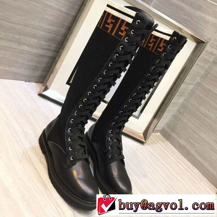 定番品質保証 ファッションの最先端！ FENDI フェンディ圧倒的人気新着 ロングブーツ