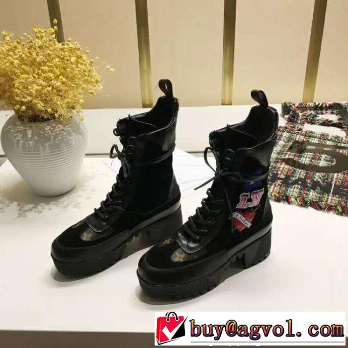  おすすめアイテム ショートブーツ 国内完売 ルイヴィトン LOUIS VUITTON オシャレを満喫できる 2018最安値！