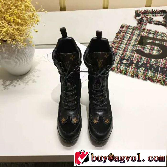  ルイヴィトン ネット販売限定 LOUIS VUITTON 2018【SALE！】ショートブーツ 期間限定SALE