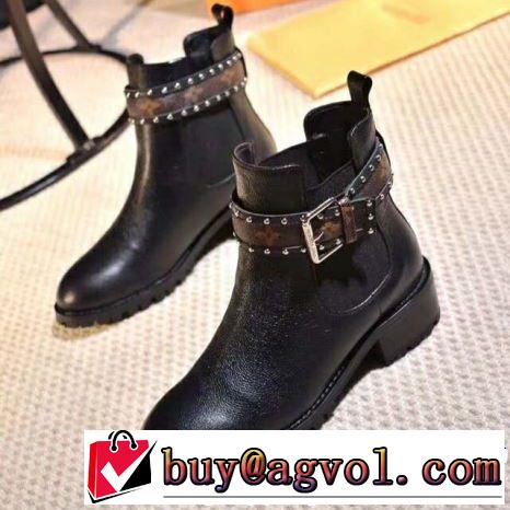  冬季限定販売  ルイヴィトン ショートブーツ 2018最高ランキング LOUIS VUITTON オシャレを満喫できる