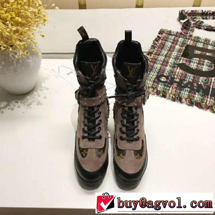  絶妙な新商品 ルイヴィトン LOUIS VUITTON 再入荷！ ショートブーツ 18ＳＳ美品 高品質な