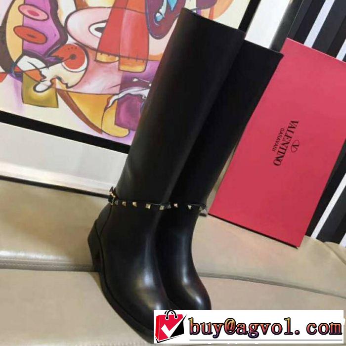  ストリートファッション2018年秋冬入荷 ブーツ 美品*入手困難 ヴァレンティノ VALENTINO