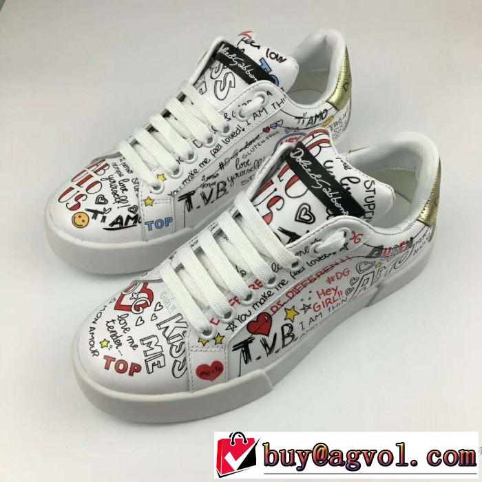 ファッショニスタ愛用 Dolce&Gabbana 2018春夏新作スニーカー、靴 ドルチェ＆ガッバーナ