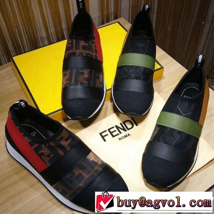 今季爆発的な人気 FENDI フェンディ ランニングシューズ 2色可選 目前の注目ブランド 超定番人気