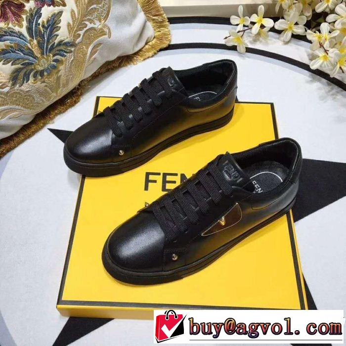 格好良いアイテム 話題の新作到着！ FENDI フェンディ ランニングシューズ 2色可選 大流行中