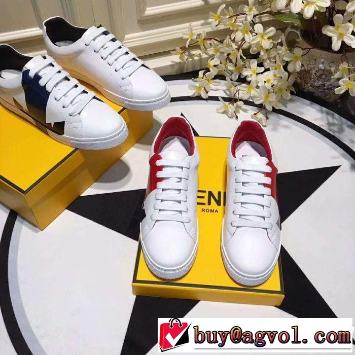 FENDI フェンディ ランニングシューズ 目前の注目ブランド 定番品質保証 今年人気定番 2色可選