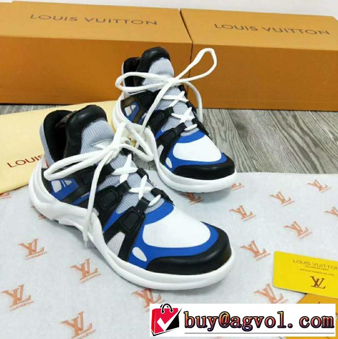ルイ ヴィトン LOUIS VUITTON 多色可選低めのヒール 2018春夏新作大人気ブランド