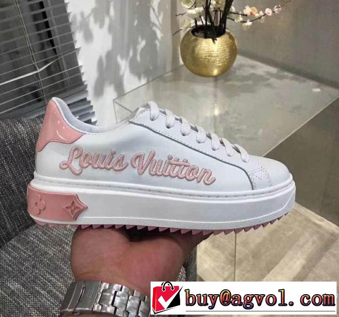 超激安価格 ルイ ヴィトン LOUIS VUITTON 2018春夏新作 4色選択可 スニーカー、靴