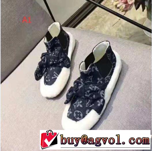 目前の注目ブランド 上品でベーシック LOUIS VUITTON ルイ ヴィトン カジュアルシューズ 2色可選 再入荷！