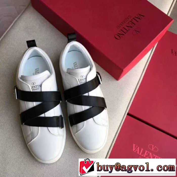 激安特売中 3色選択可 スニーカー、靴 ヴァレンティノ VALENTINO 2018春夏新作