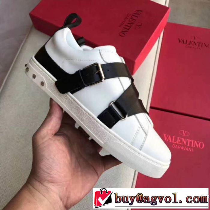 激安特売中 3色選択可 スニーカー、靴 ヴァレンティノ VALENTINO 2018春夏新作